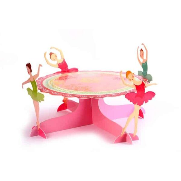 Подарък за детско парти, тематична маса с балерини и красив дизайн за избор на игри и забавления, подходящ за рождени дни и специални поводи за деца.