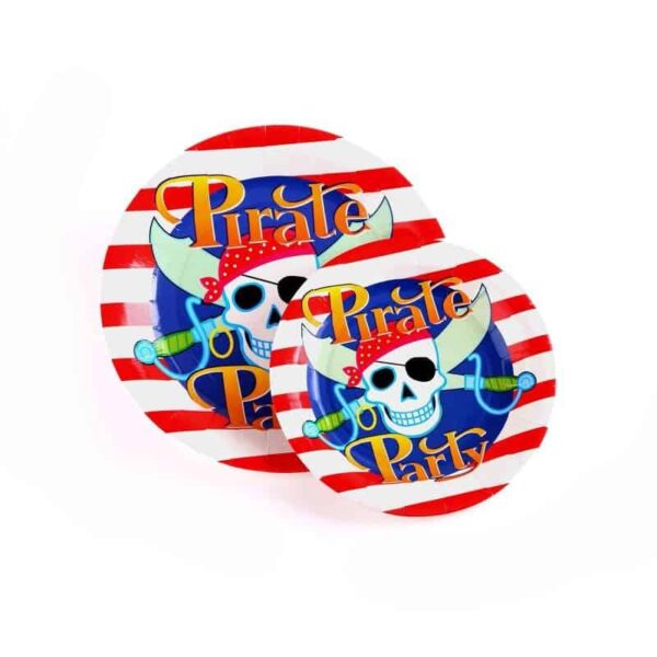 Пиратски балони с пиратски череп и саби, подходящи за празненства и тематични партита, украса за детски дни, морски приключения и луди пиратски празници.