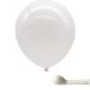 балон за парти с лепенка, бял, за тържества и събития, Party Deluxe.