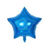 Въздушна балон звезда син цвят за партита и събития.