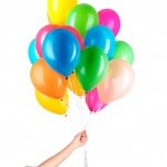 Латексови балони с хелий 25 см