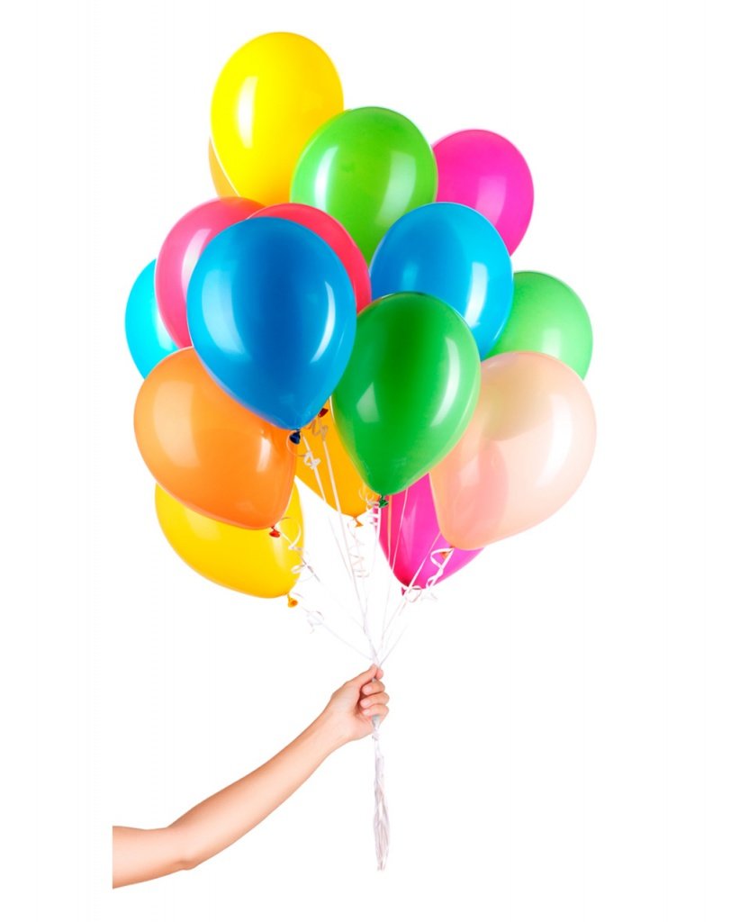 Латексови балони 25 см в различни цветове – Party Deluxe