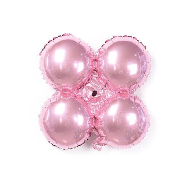 розови балони с гланцови повърхности, подходящи за парти украса.