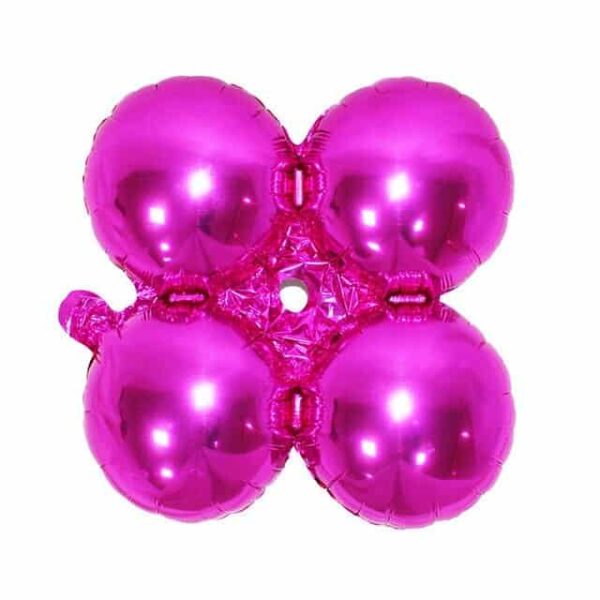 метални балони за парти, розови, декоративни, за рожден ден, специални събития, празничен декор, Party Deluxe, балони за украшение, цветни балони, парти аксесоари, украса за тържества.