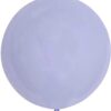Блестяща лилава балон, перфектен за празненство или декорация, създава весел и елегантен атмосферен ефект.