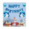 HAPPY BIRTHDAY наини, украса с балони и торта за празнични събития, тематична декорация за рожден ден, Party Deluxe България.
