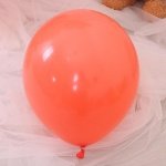 Латексов балон в цвят корал 25см и 30см