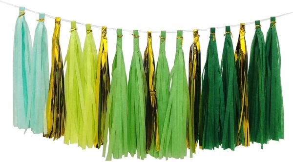 Цветни хартиени ленти за парти декорации, гирлянда за рожден ден, празник или събитие, украса за весел купон. Идеални за парти, рождени дни, събирания и тържества.