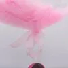 неонова розова балон с вати, подходящ за партита и събития, decorated balloon for celebrations,Party Deluxe Bulgaria.