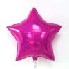 Розова металик звездовидна балонна украса за партита, подходяща за празници и събития, за забавни декорации и специални поводи.