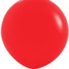 червен балон за парти, украса за рожден ден, празнична декорация, balloon decoration, Party Deluxe.