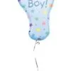 Балон с форма на крак и надпис "It's a Boy" за бебешка в sanhi, идеално за рождени дни и бебешки партита.