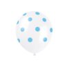 Полиестерна балон с точки за парти декорации, подходящ за кът за рожден ден и парти атмосфера.