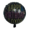 HAPPY BIRTHDAY balloon от Party Deluxe, перфектен за празненства и рождени дни, изработен от качествен латексов материал, с ярки цветове и послание за празнично настроение.
