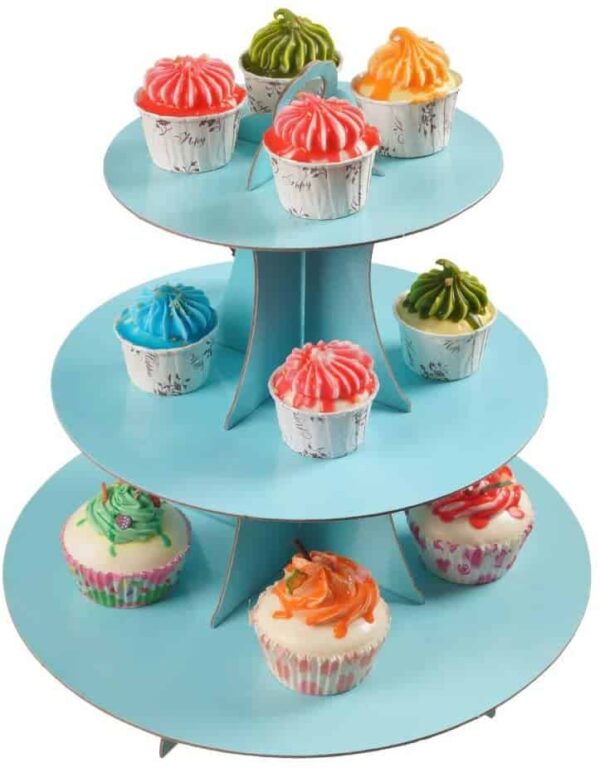 Яйца за капкейк с ярки цветове на плота за сладкиши, перфектни за партита и празници, изработени от висококачествен материал за домашно и професионално използване.