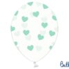 розовеколедиращи балони с мотив сърца за празници и събития.