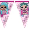 Яке, създадено за празнична декорация с ЛОЛ изключителни фигури за партита, подходящо за детски и тематични събития - забавен и ярък дизайн.