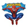 Спайдърмен балон за партита и събития, подходящ за малки и големи фенове на Marvel, ярък дизайн и привличащ вниманието декор за тематични партита.