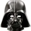 Черна маска на Дарт Вейдър от Star Wars, подходяща за тематични партита и костюми.