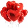 хелий балони сърце червени за празници романтика любов парти декорации.