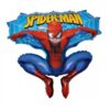 Цветна фигурата на Spiderman във въздушна балон форма, подходяща за детски празници и тематични събития.