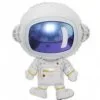 Робот с космически костюм, забавен и уникален за празнични събития и тематични партита. Перфектен за веселие на всяко събитие, предоставящ незабравими моменти и забавление за всички гости.