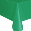 Зелена покривка за маса за парти, стилна тефлонова покривка за събития и тържества, подходяща за всяка празнична обстановка.