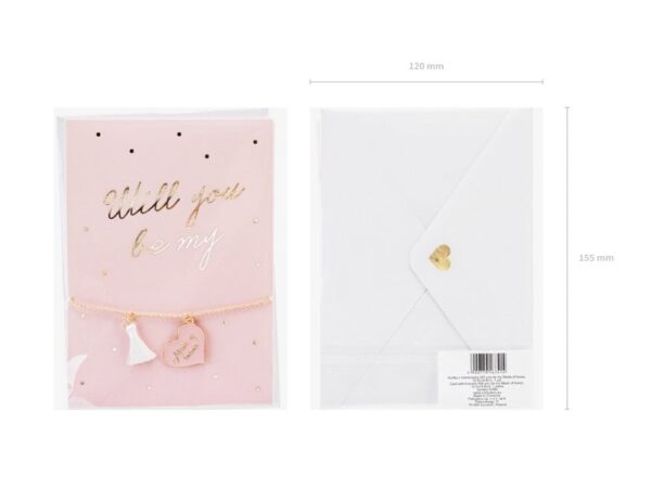 Класическа любовна картичка и бижу за свидетели, подходящи за романтични подаръци и специални поводи, с нежни дизайни и съобщения за любов и обич.