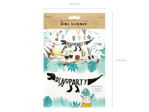 Динозавър тематична украса за детски рожден ден с динозавърски мотиви и забавни елементи, перфектна за тематични партита и събития.