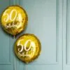 50 години рожден ден златни балони, отпразнувайте юбилей с Party Deluxe.