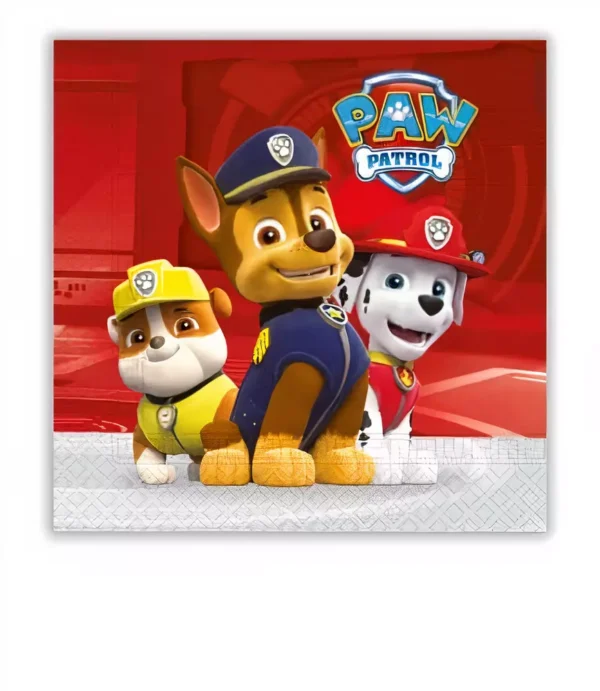 Копър: Декор за парти с героите от Paw Patrol, подходящ за детски рождени дни и празници.