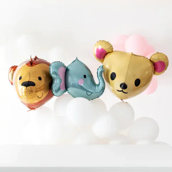 крила на балони със животински мотиви, анимационни балони за партита, украса за детски рожден ден, тематични балони с животни, забавни балони за празненство, Party Deluxe, подаръци и украса за събития.