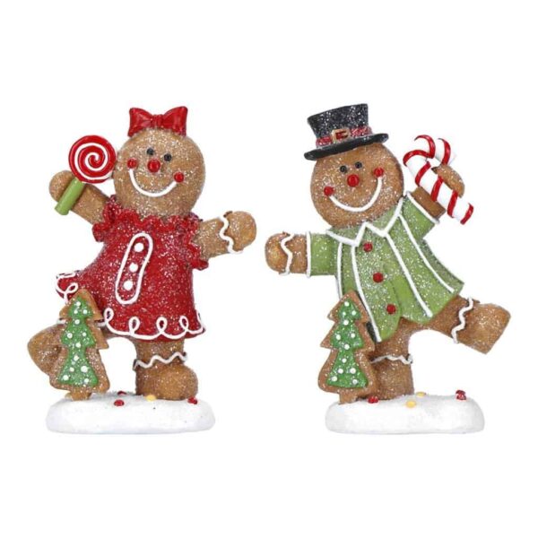 Коледни сладки фигури джинджифилови бисквити, снежни човек и джоб, празнична украса, торта декорация за Коледа, весели сезонни сладки, коледни тематични десерти.