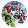 Маска с героите от Marvel Avengers, подходяща за детски партии, ръчно изработена, с изображение на Железният човек, Тор, Хълк и Капитан Америка, за празненство с любимите супергерои.