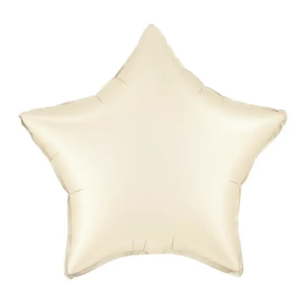 Златна парти балон звезда, въздушен декоративен елемент за събития и партита. Перфектен за украса и добавяне на празничен ефект.
