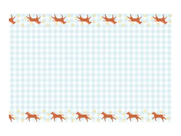 кафяви конеца, хартиени парти украси, тематични елементи за парти, детски рожден ден, украса за парти зала.