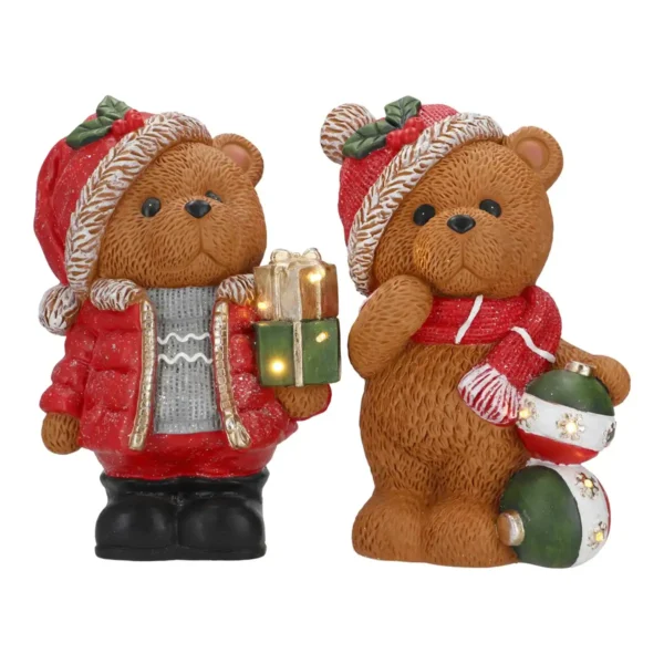 Очила за Коледа с мечета, светещи декоративни фигурки, подходящи за празнична украса и парти атмосфера.